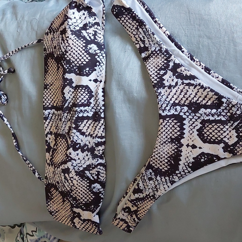 Animal print bikini